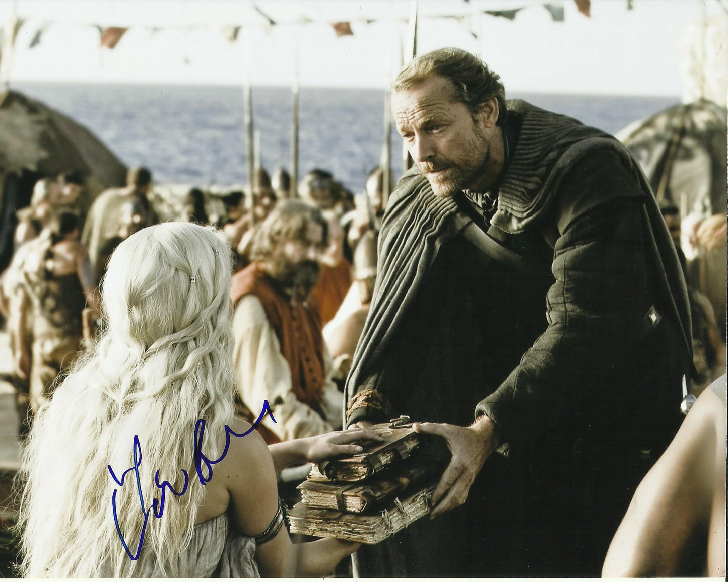 IAIN GLEN SIGNED GAME OF THRONES 8X10 PHOTO (1)