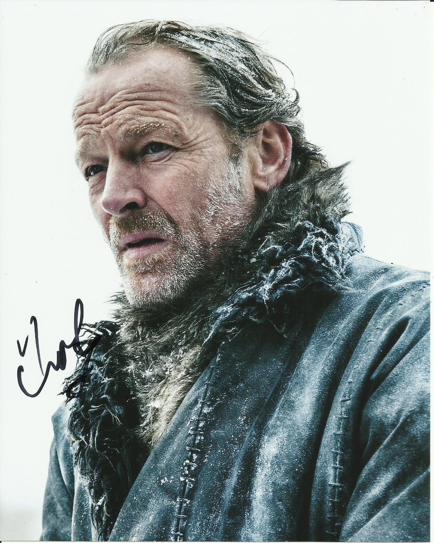 IAIN GLEN SIGNED GAME OF THRONES 8X10 PHOTO (2)