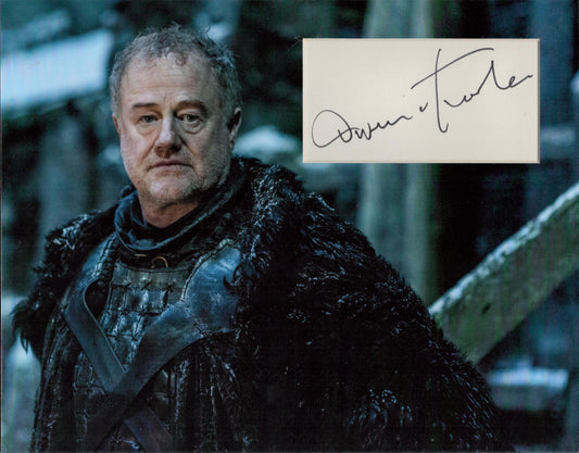 OWEN TEALE SIGNED 14X11 GAME OF THRONES PHOTO MOUNT (1)
