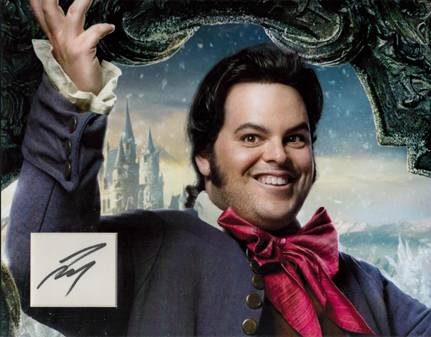 JOSH GAD SIGNED 14X11 FROZEN PHOTO MOUNT (1)