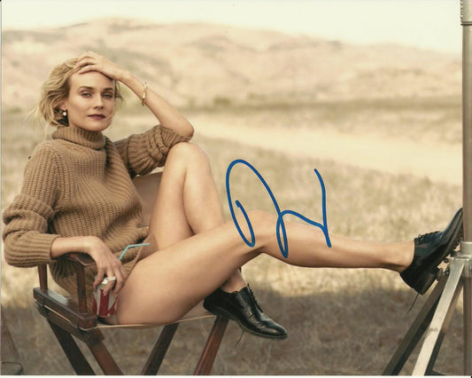 DIANE KRUGER SIGNED SEXY 10X8 PHOTO (1)