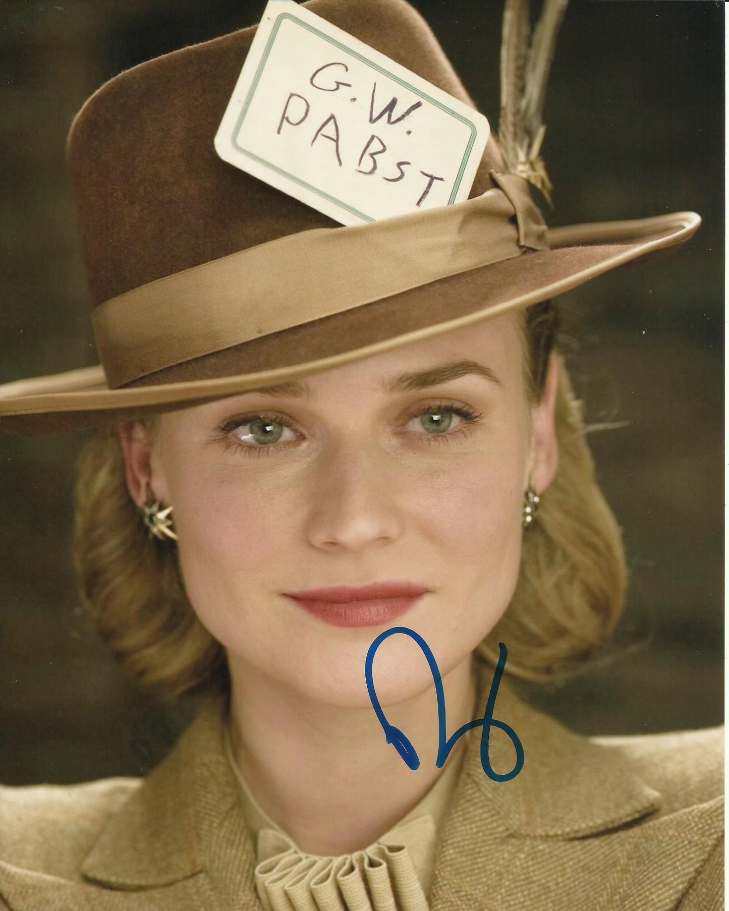 DIANE KRUGER SIGNED INGLORIOUS 10X8 PHOTO (1)