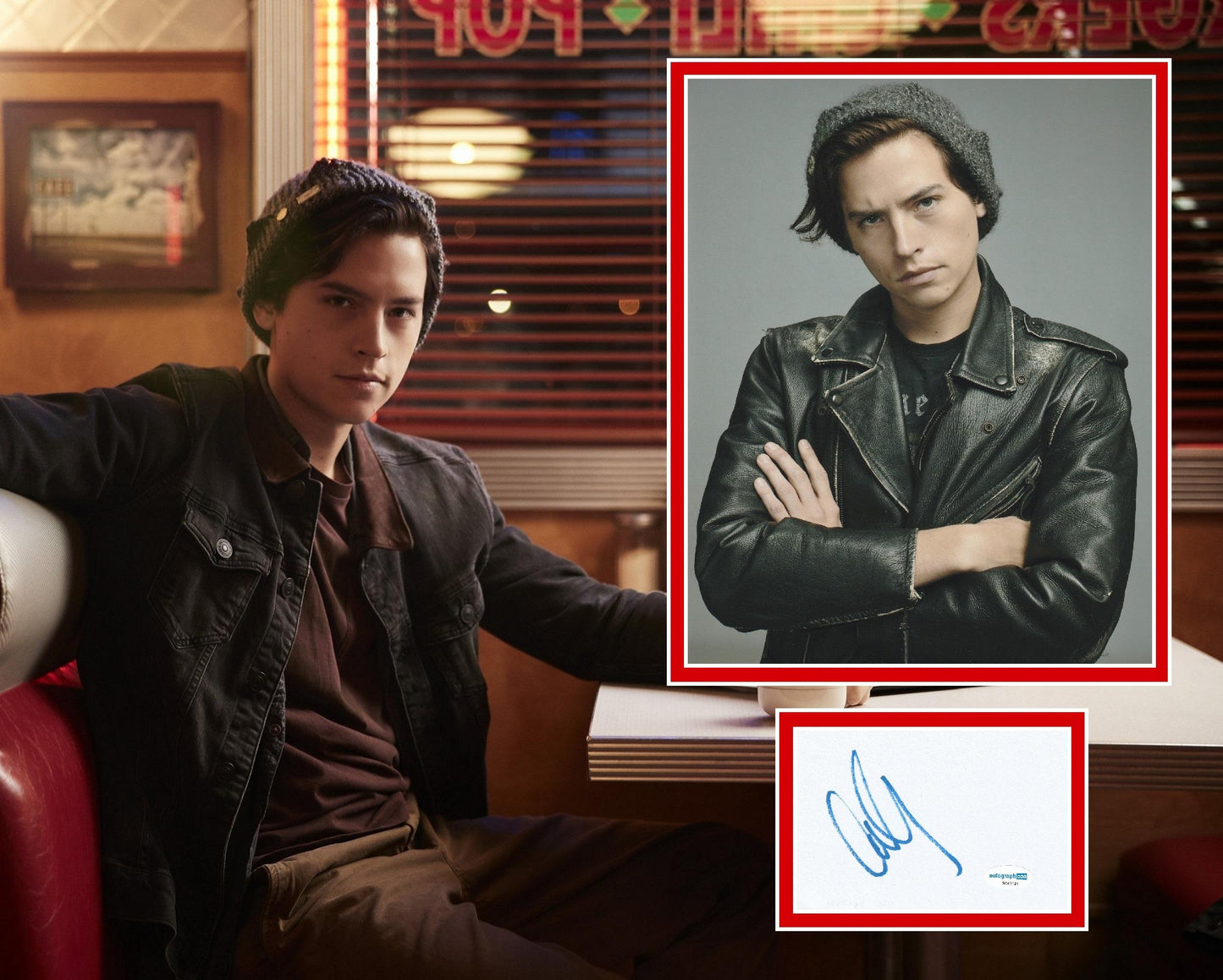 COLE SPROUSE SIGNED RIVERDALE PHOTO MOUNT ALSO ACOA