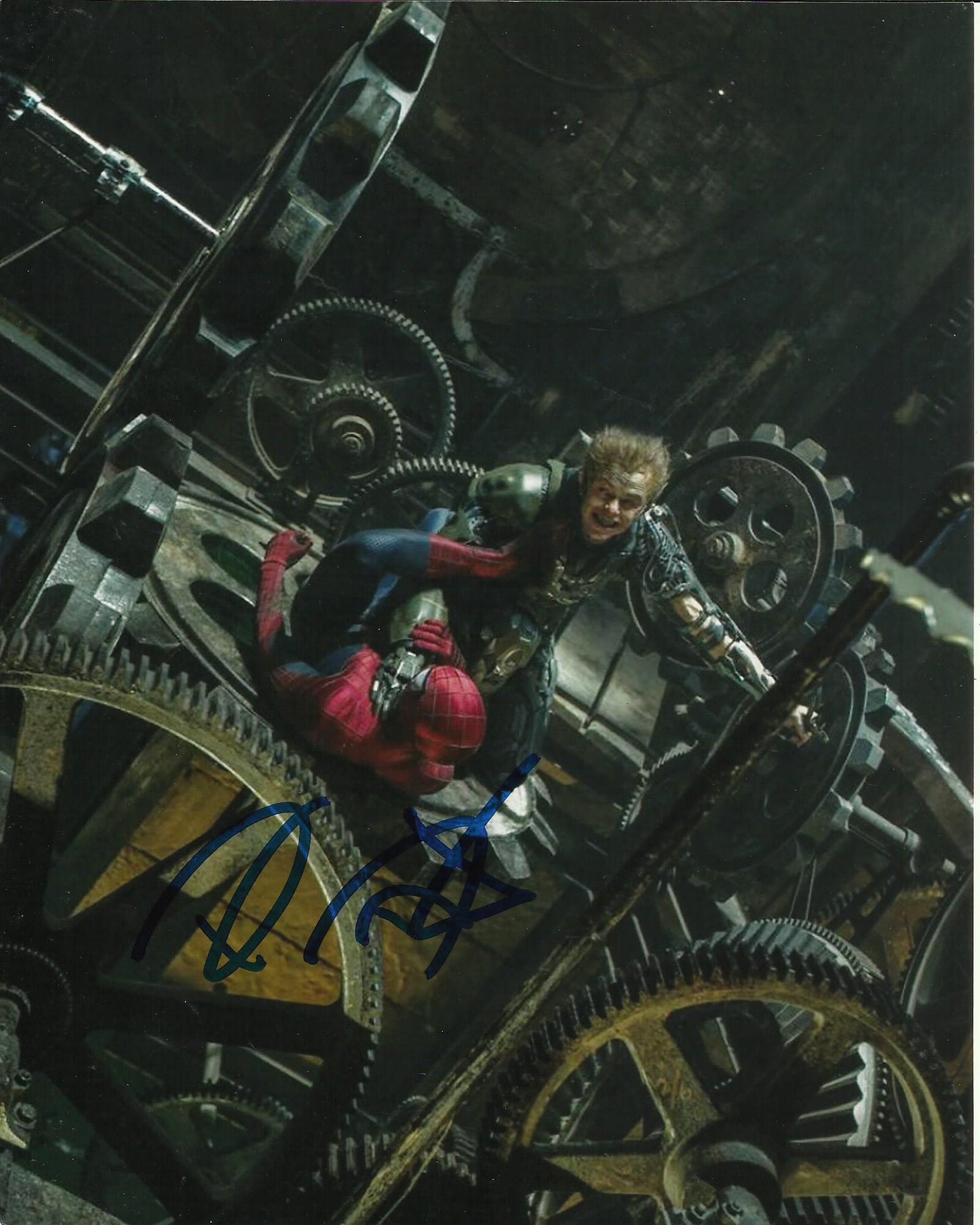 DANE DEHAAN SIGNED SPIDERMAN 8X10 PHOTO (3)