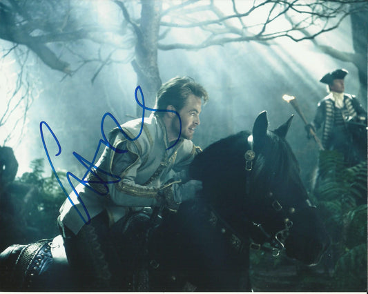 CHRIS PINE SIGNED INTO THE WOODS 8X10 PHOTO