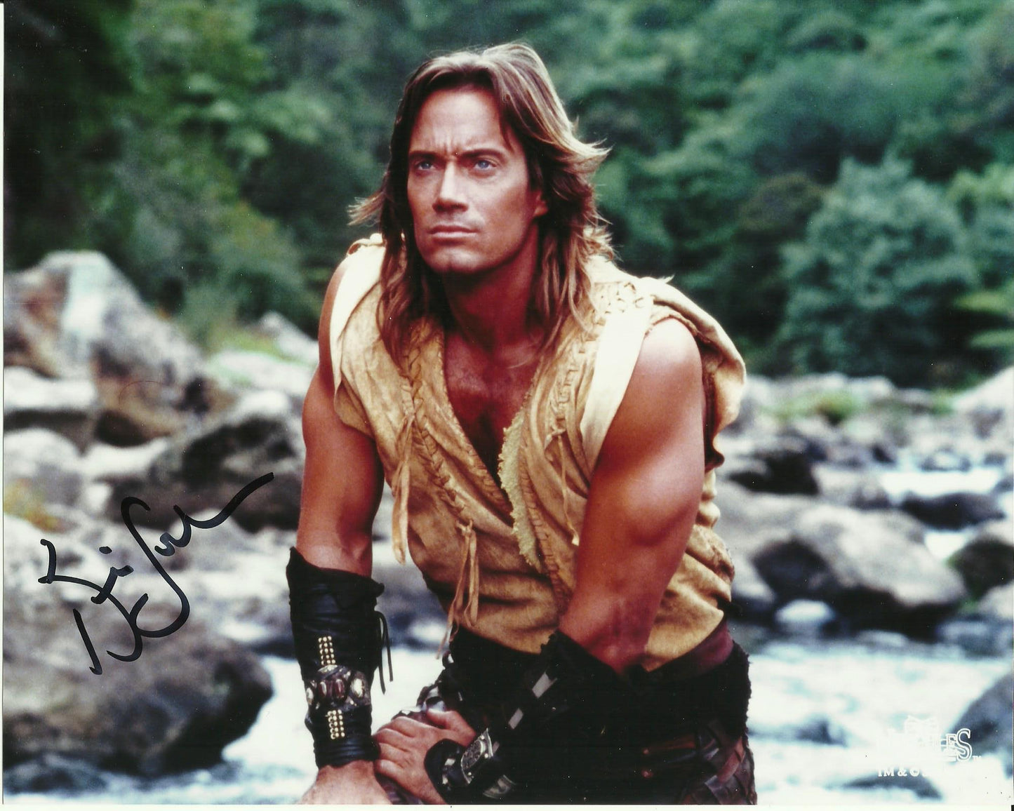KEVIN SORBO SIGNED HERCULES 8X10 PHOTO (1)