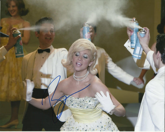 BRITTANY SNOW SIGNED HAIRSPRAY 10X8 PHOTO