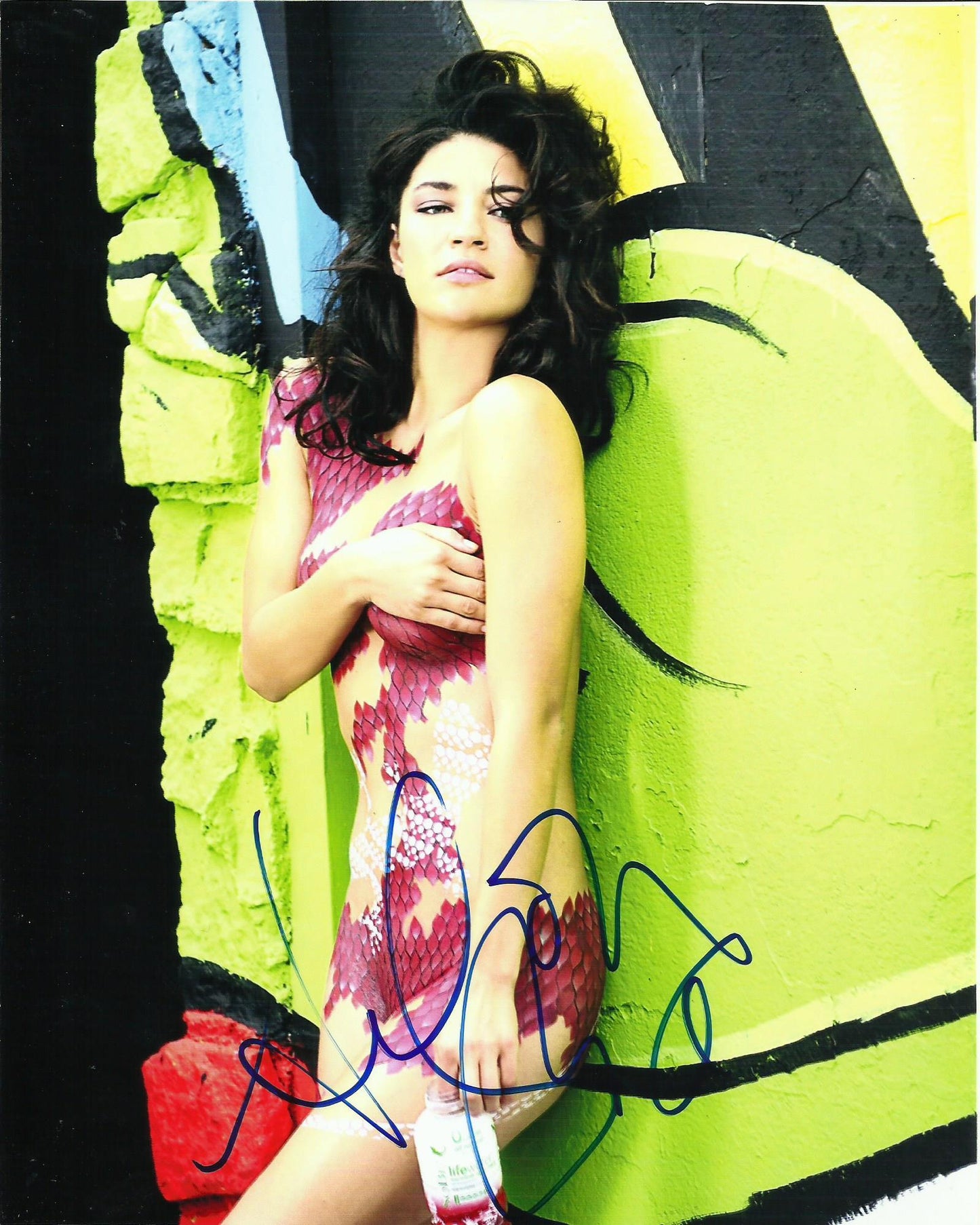JESSICA SZOHR SIGNED SEXY 10X8 PHOTO (1)