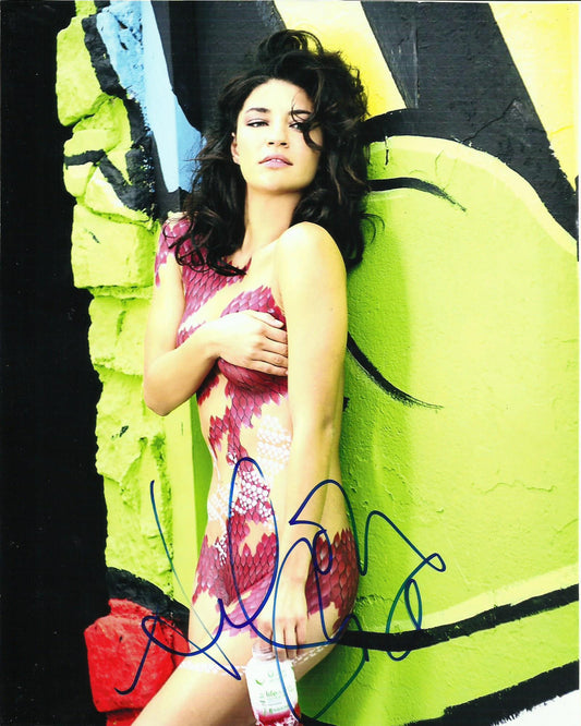 JESSICA SZOHR SIGNED SEXY 10X8 PHOTO (1)