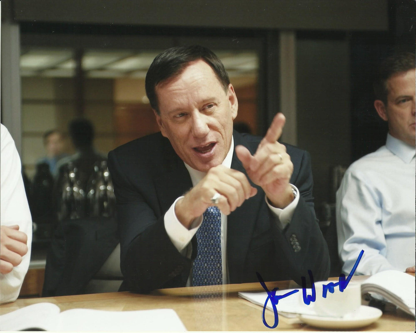 JAMES WOODS SIGNED 8X10 PHOTO (2)