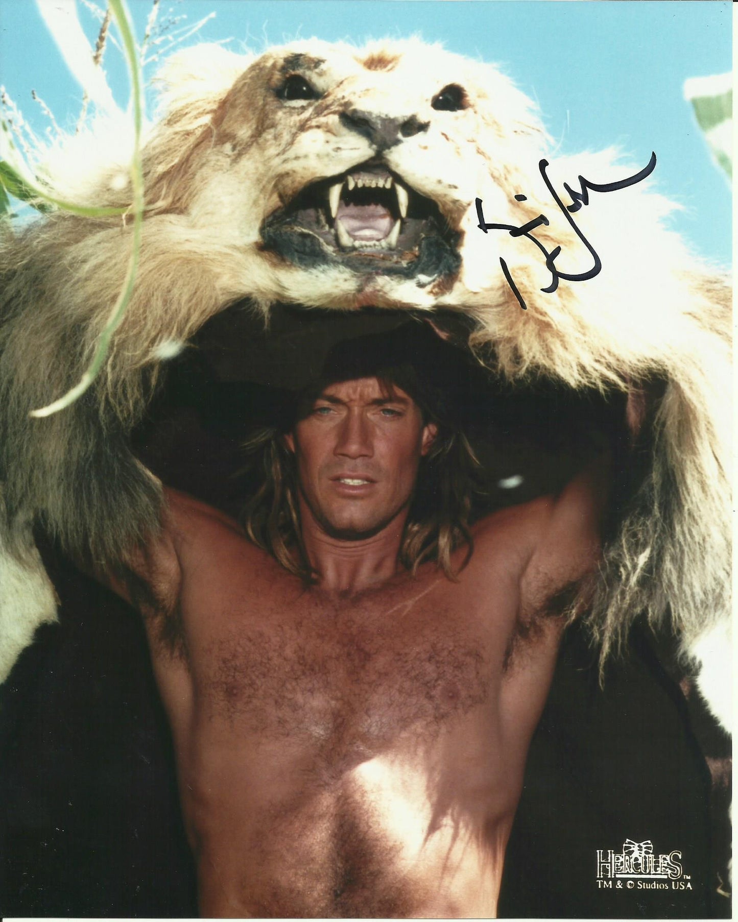 KEVIN SORBO SIGNED HERCULES 8X10 PHOTO (2)