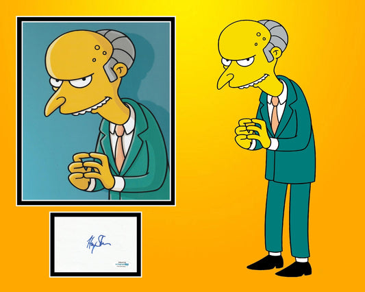 HARRY SHEARER SIGNED THE SIMPSONS PHOTO MOUNT (2) ALSO ACOA