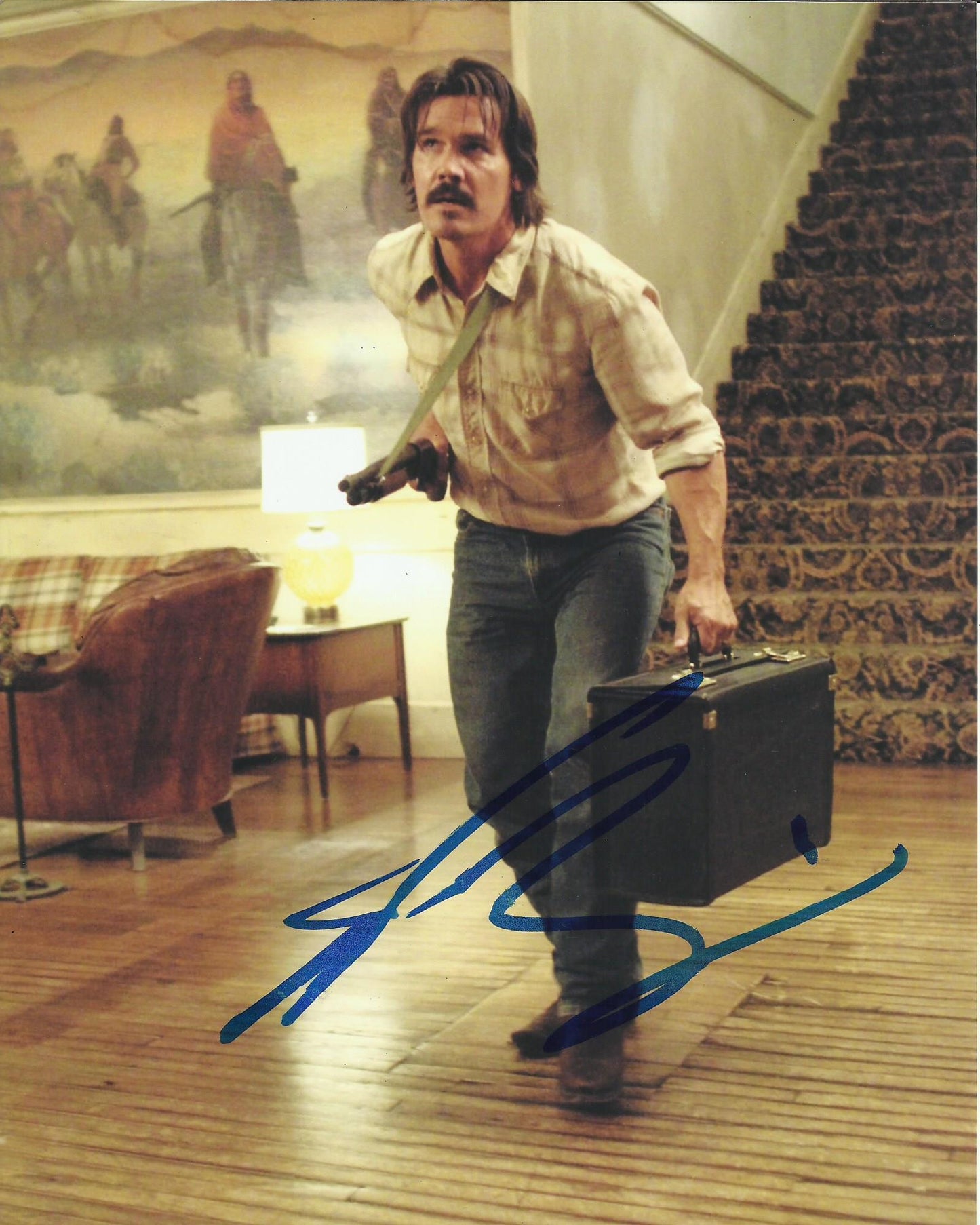 JOSH BROLIN SIGNED NO COUNTRY FOR OLD MEN 10X8 PHOTO