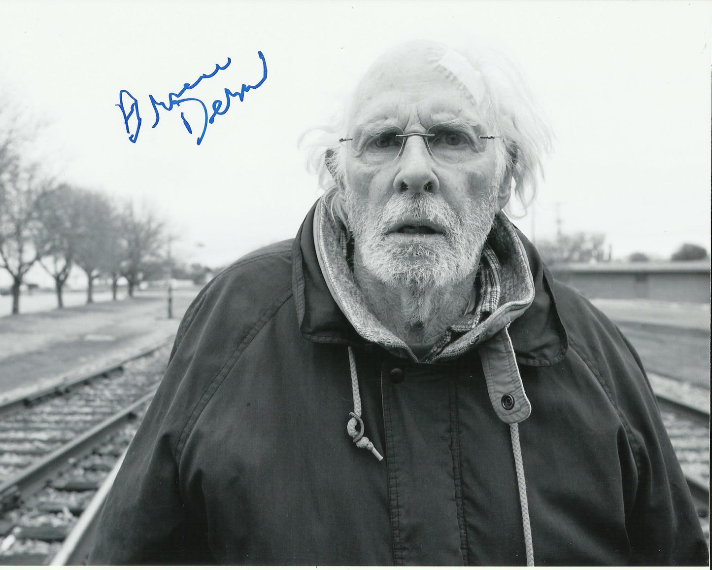 BRUCE DERN SIGNED NEBRASKA 8X10 PHOTO (2)