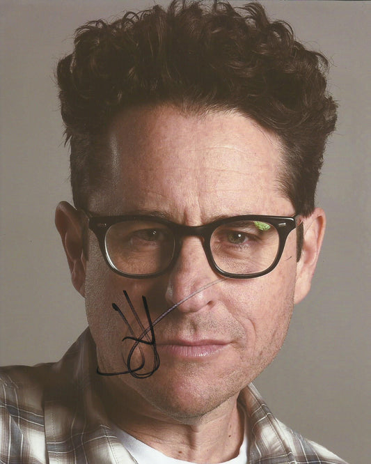 JJ ABRAMS SIGNED 8X12 PHOTO