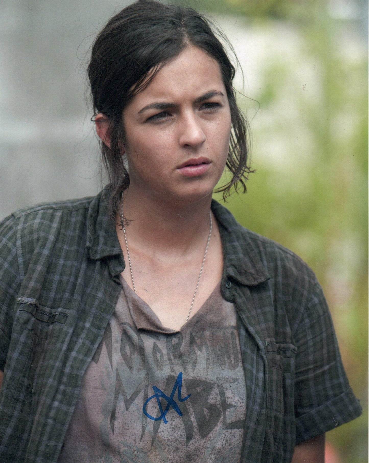 ALANNA MASTERSON SIGNED THE WALKING DEAD 10X8 PHOTO (1)
