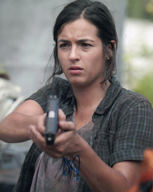 ALANNA MASTERSON SIGNED THE WALKING DEAD 10X8 PHOTO (2)