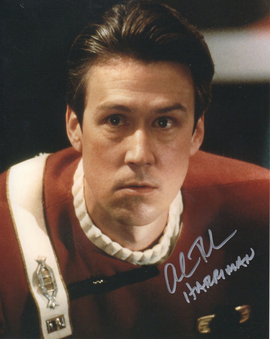 ALAN RUCK SIGNED STAR TREK 8X10 PHOTO (4), ALSO CHARACTER NAME