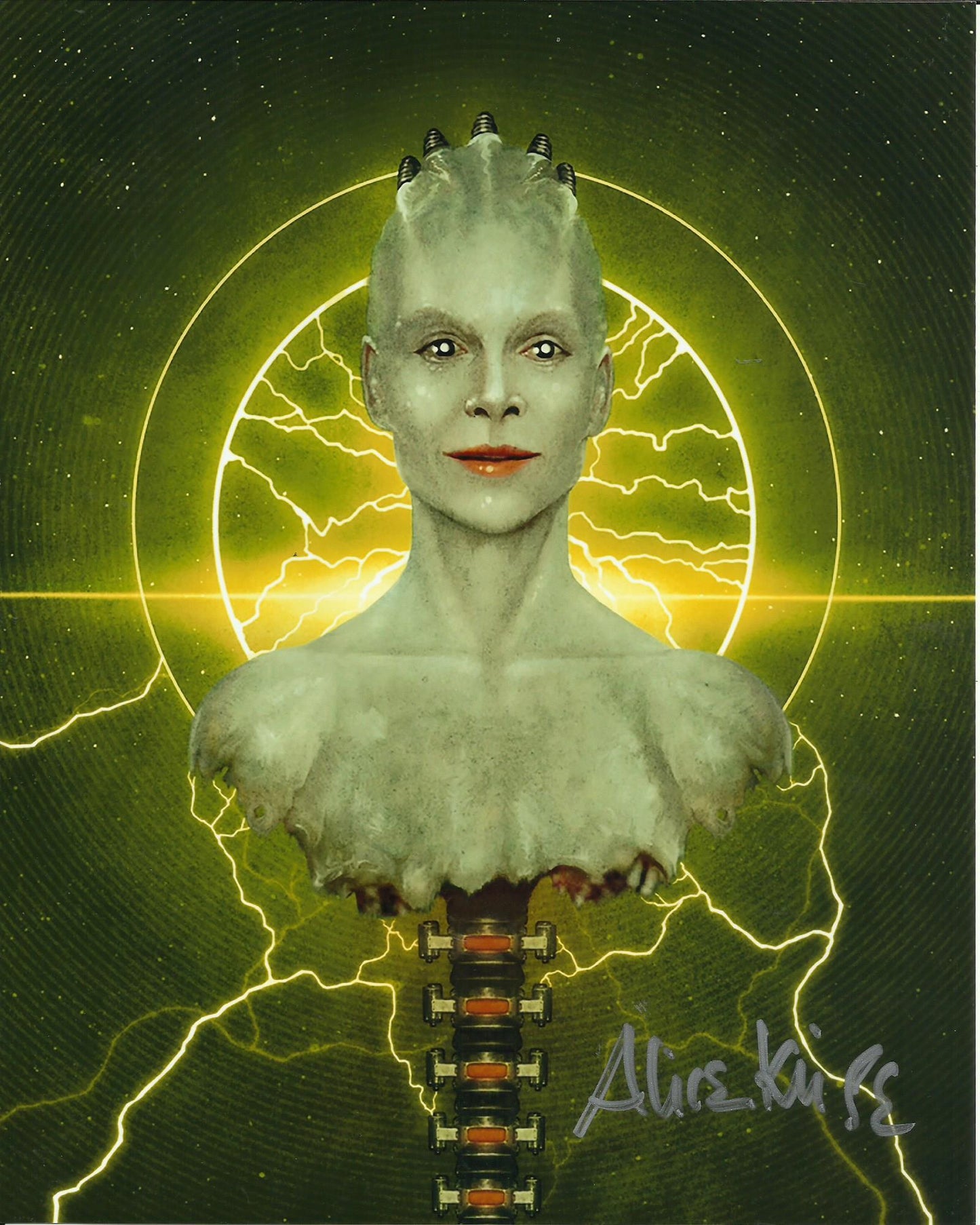 ALICE KRIGE SIGNED STAR TREK 8X10 PHOTO (7)