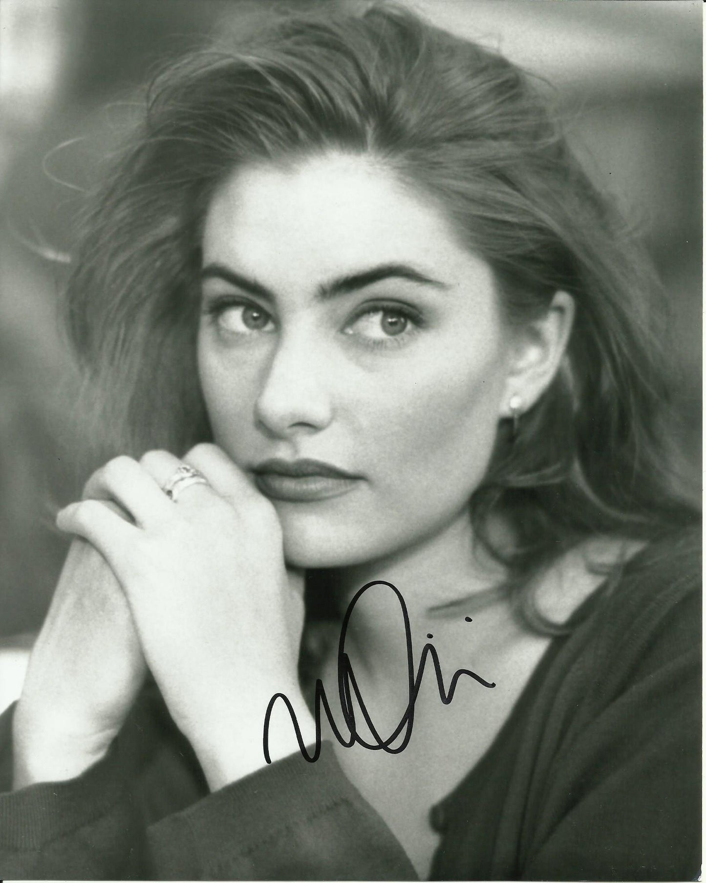 MADCHEN AMICK SIGNED TWIN PEAKS 10X8 PHOTO