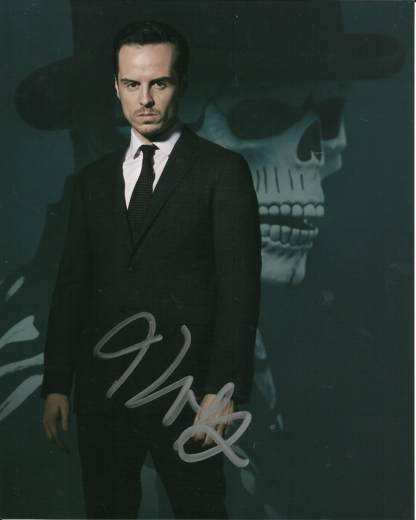 ANDREW SCOTT SIGNED SPECTRE 8X10 PHOTO (1)