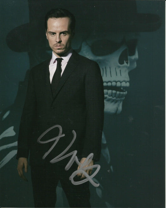 ANDREW SCOTT SIGNED SPECTRE 8X10 PHOTO (1)