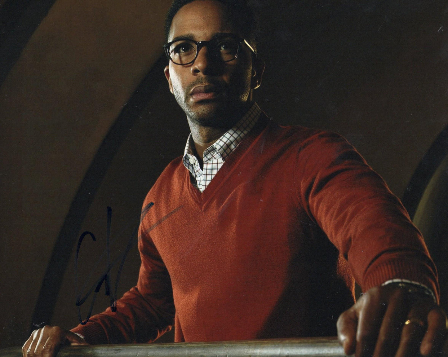 ANDRE HOLLAND SIGNED AMERICAN HORROR STORY 10X8 PHOTO (1)