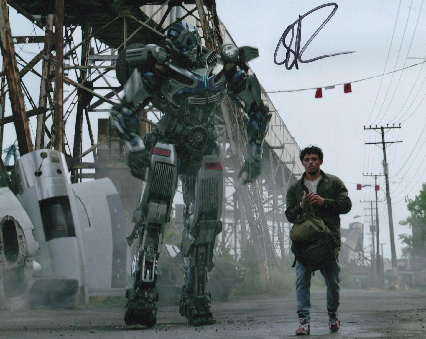 ANTHONY RAMOS SIGNED TRANSFORMERS 8X10 PHOTO (1)