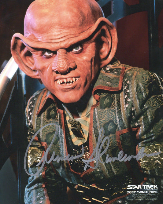 ARMIN SHIMERMAN SIGNED STAR TREK 8X10 PHOTO (1)