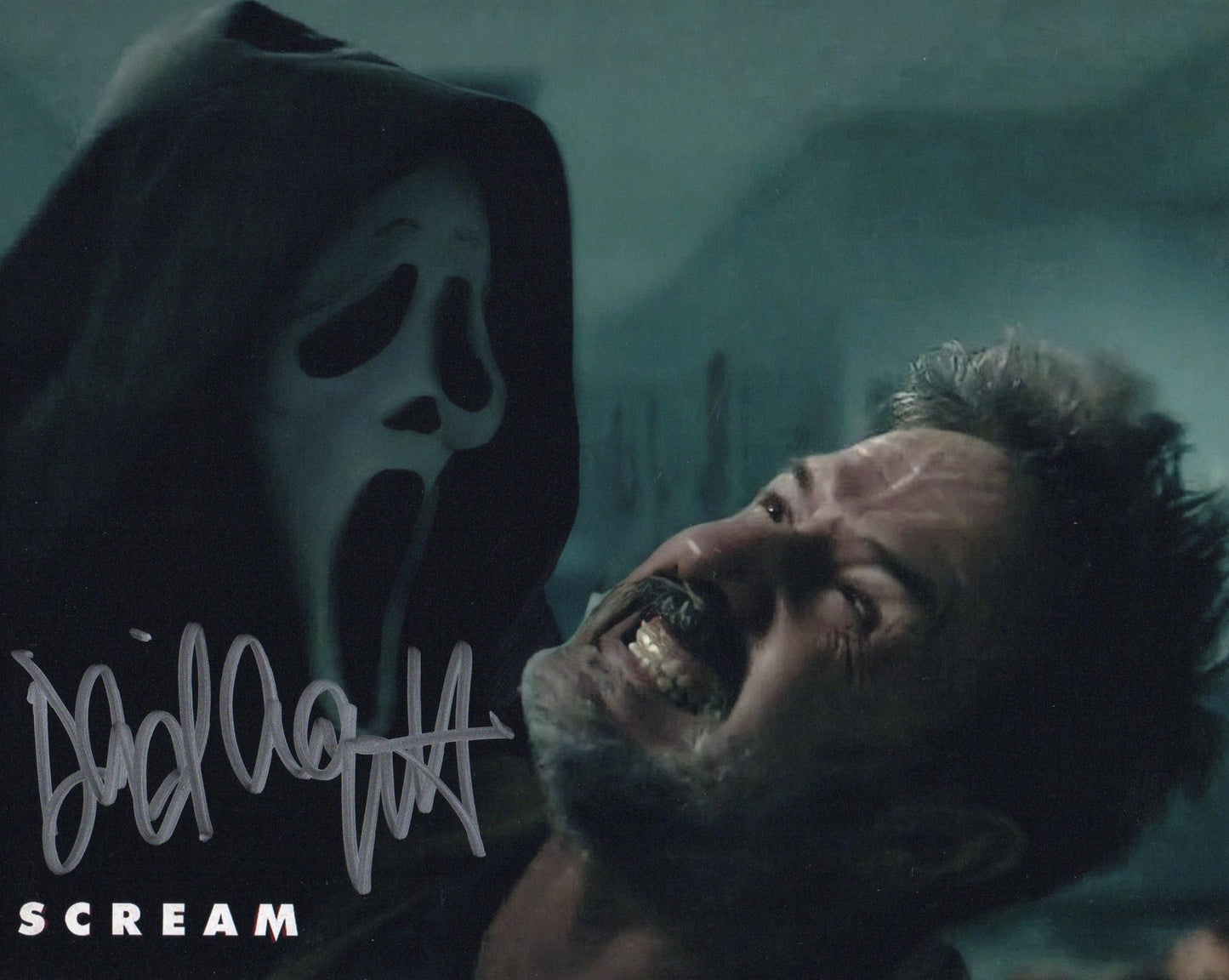 DAVID ARQUETTE SIGNED SCREAM 8X10 PHOTO (6)