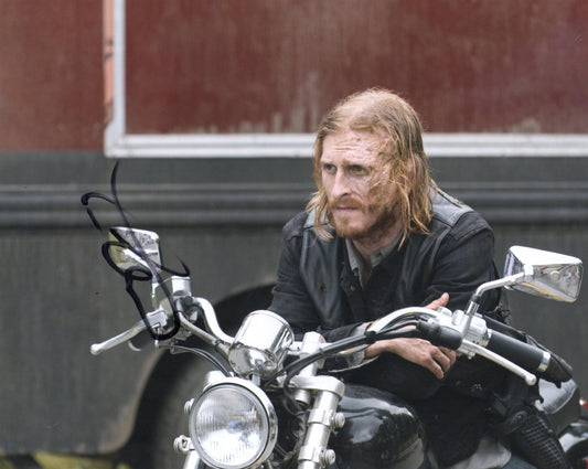 AUSTIN AMELIO SIGNED FEAR / THE WALKING DEAD 8X10 PHOTO (3)