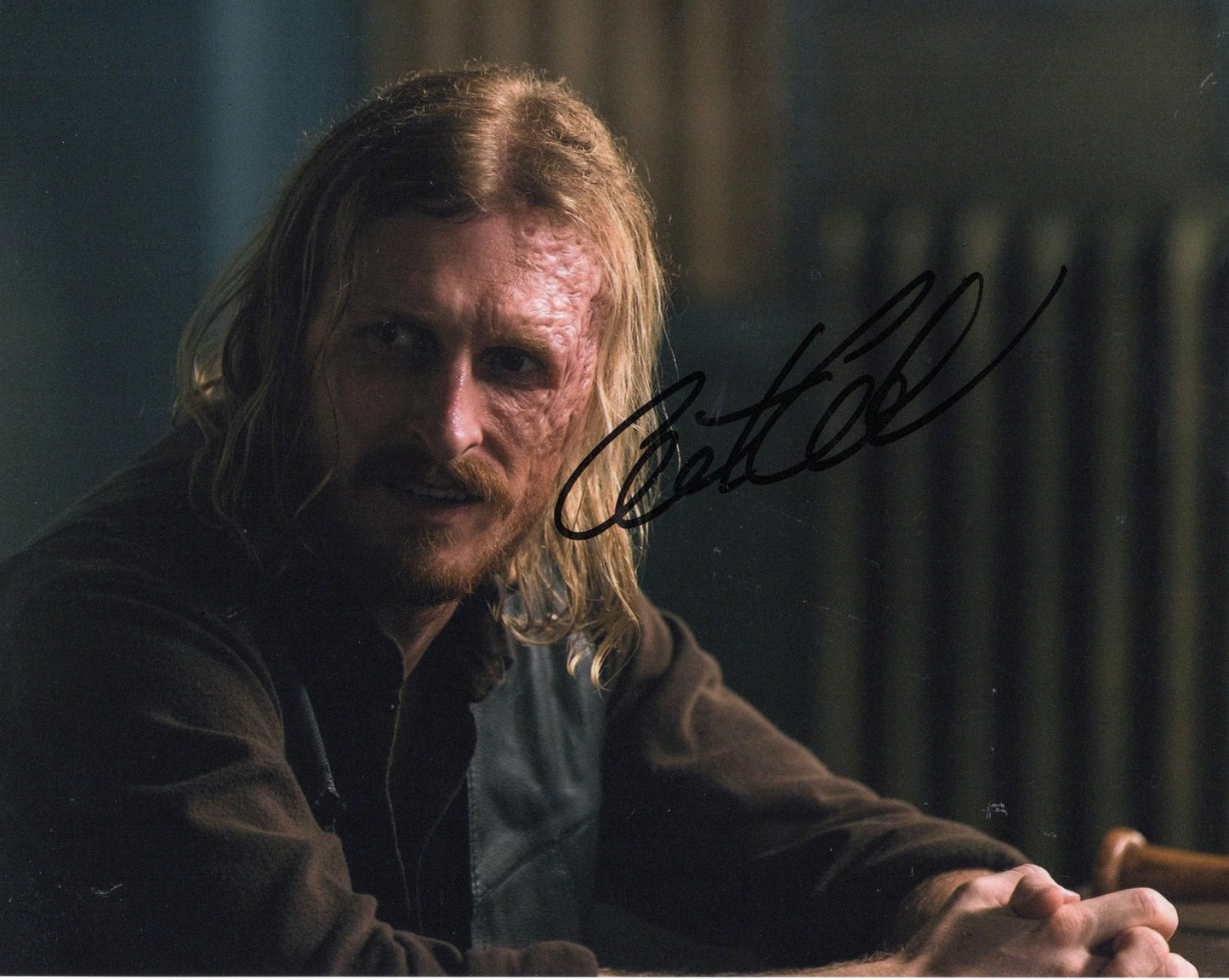 AUSTIN AMELIO SIGNED FEAR THE WALKING DEAD 8X10 PHOTO (2)