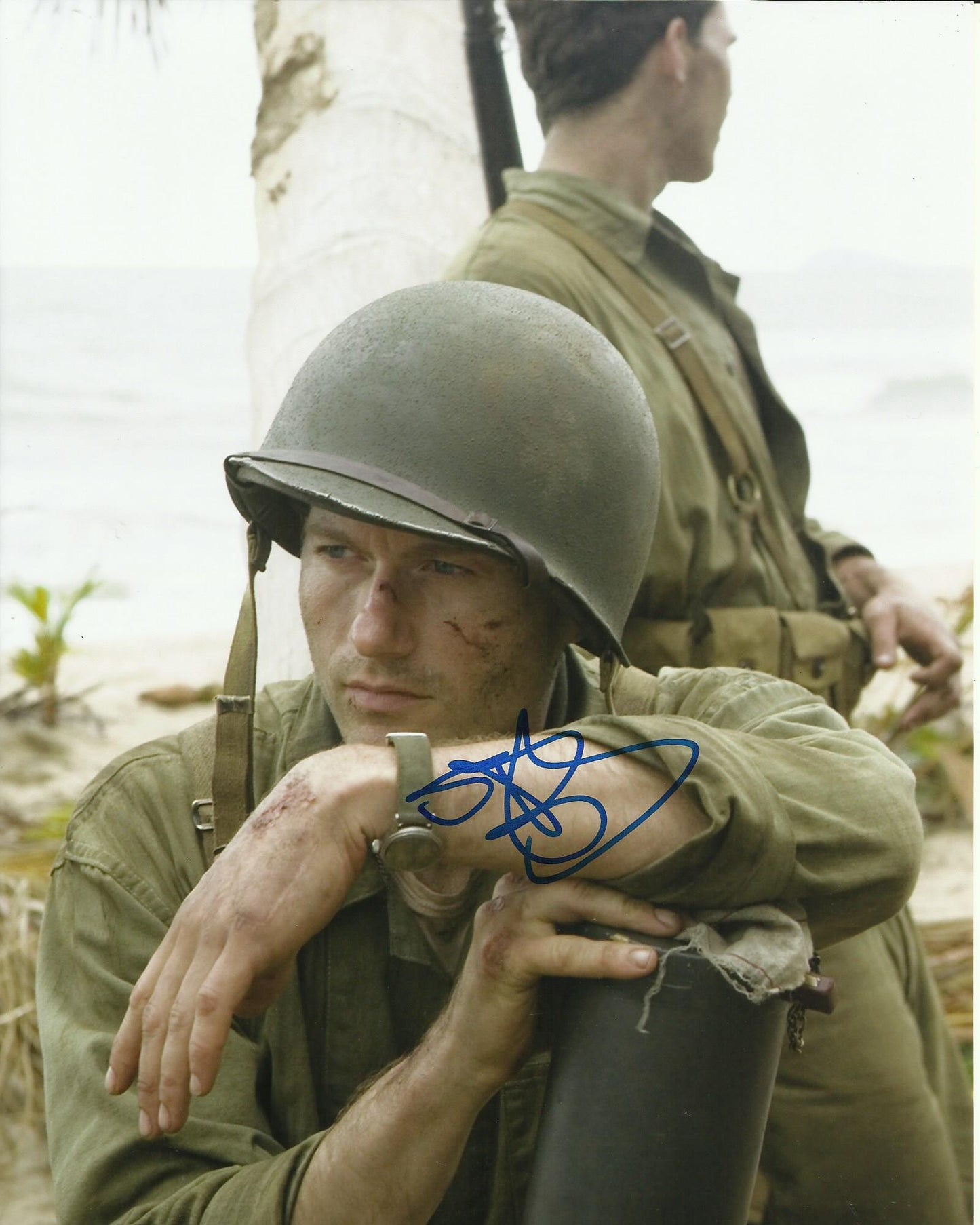 JAMES BADGE DALE SIGNED THE PACIFIC 8X10 PHOTO (3)
