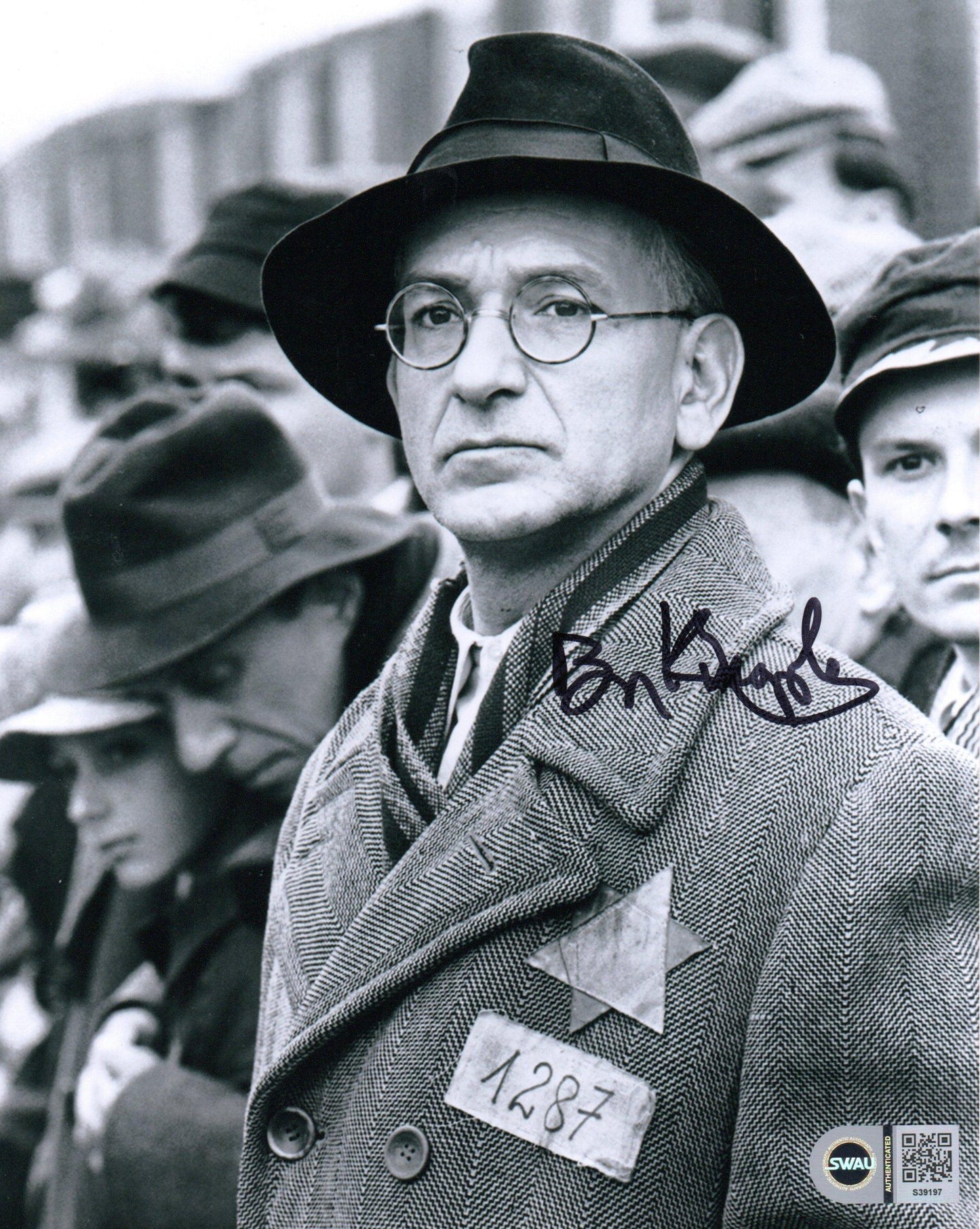 BEN KINGSLEY SIGNED SCHLINDERS LIST 8X10 PHOTO (2) ALSO SWAU