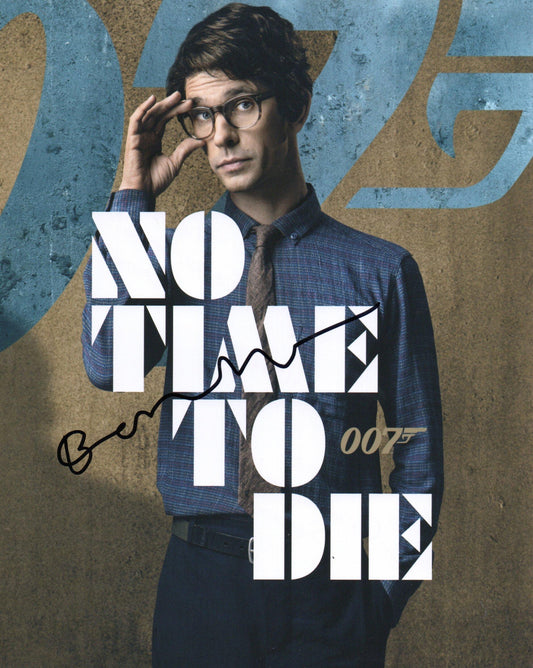 BEN WHISHAW SIGNED JAMES BOND 8X10 PHOTO (5)