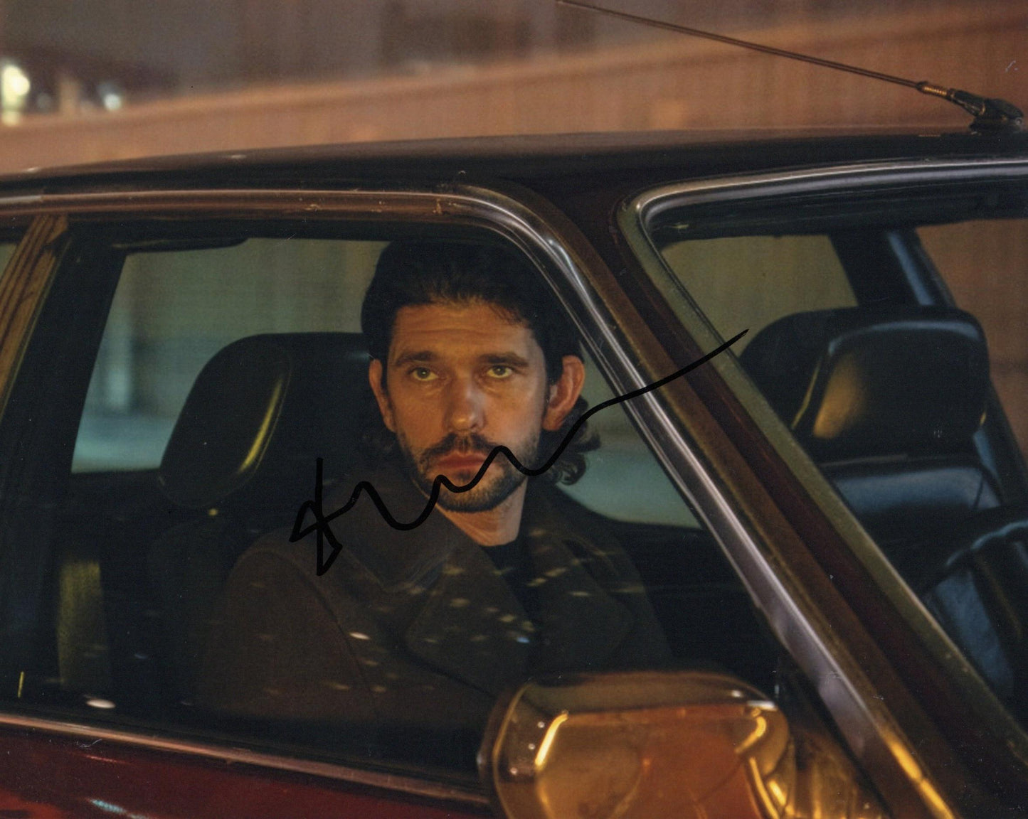 BEN WHISHAW SIGNED BLACK DOVES 8X10 PHOTO (2)