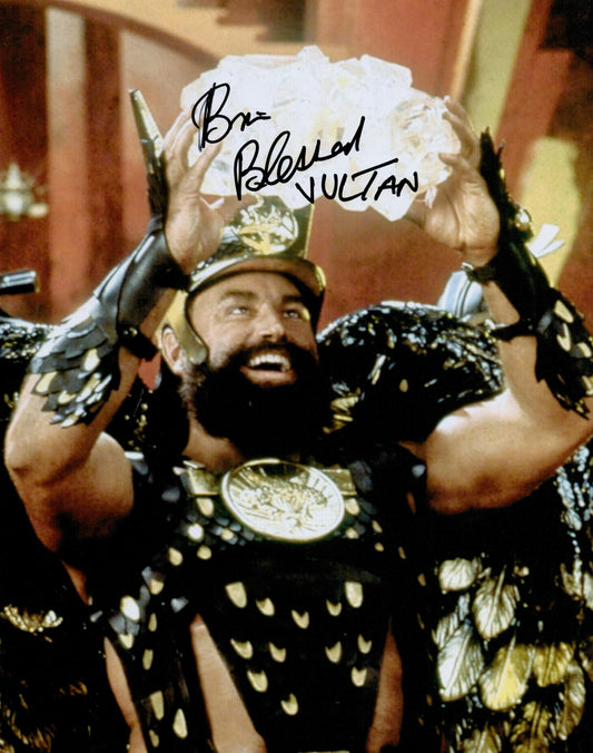 BRIAN BLESSED SIGNED 14X11 FLASH GORDON PHOTO (1)