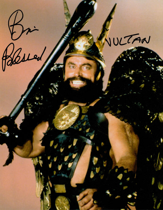 BRIAN BLESSED SIGNED 14X11 FLASH GORDON PHOTO (2)