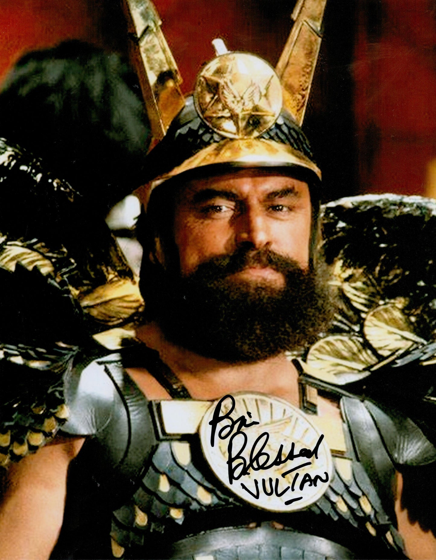 BRIAN BLESSED SIGNED 14X11 FLASH GORDON PHOTO (3)