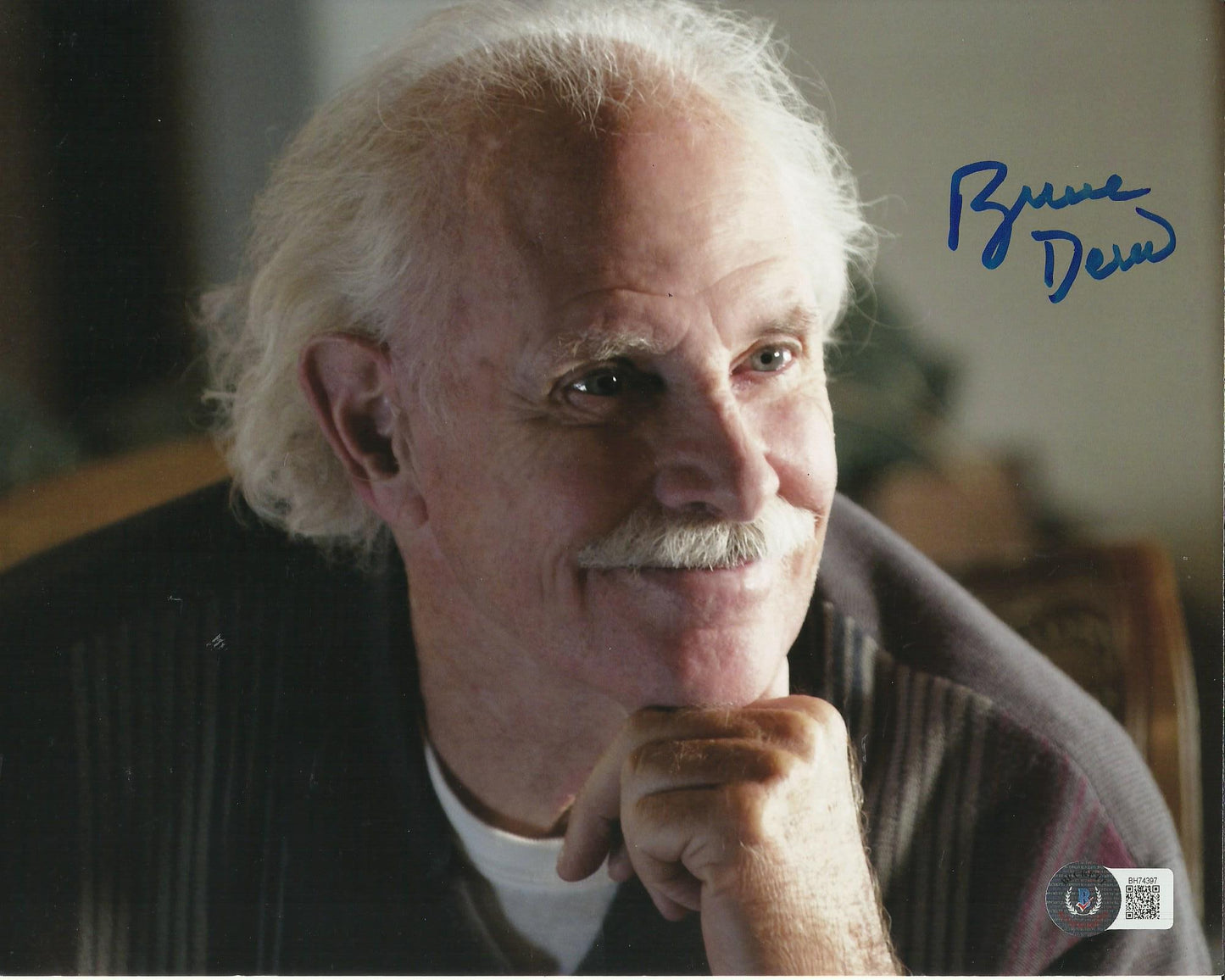 BRUCE DERN SIGNED 8X10 PHOTO ALSO BECKETTS COA