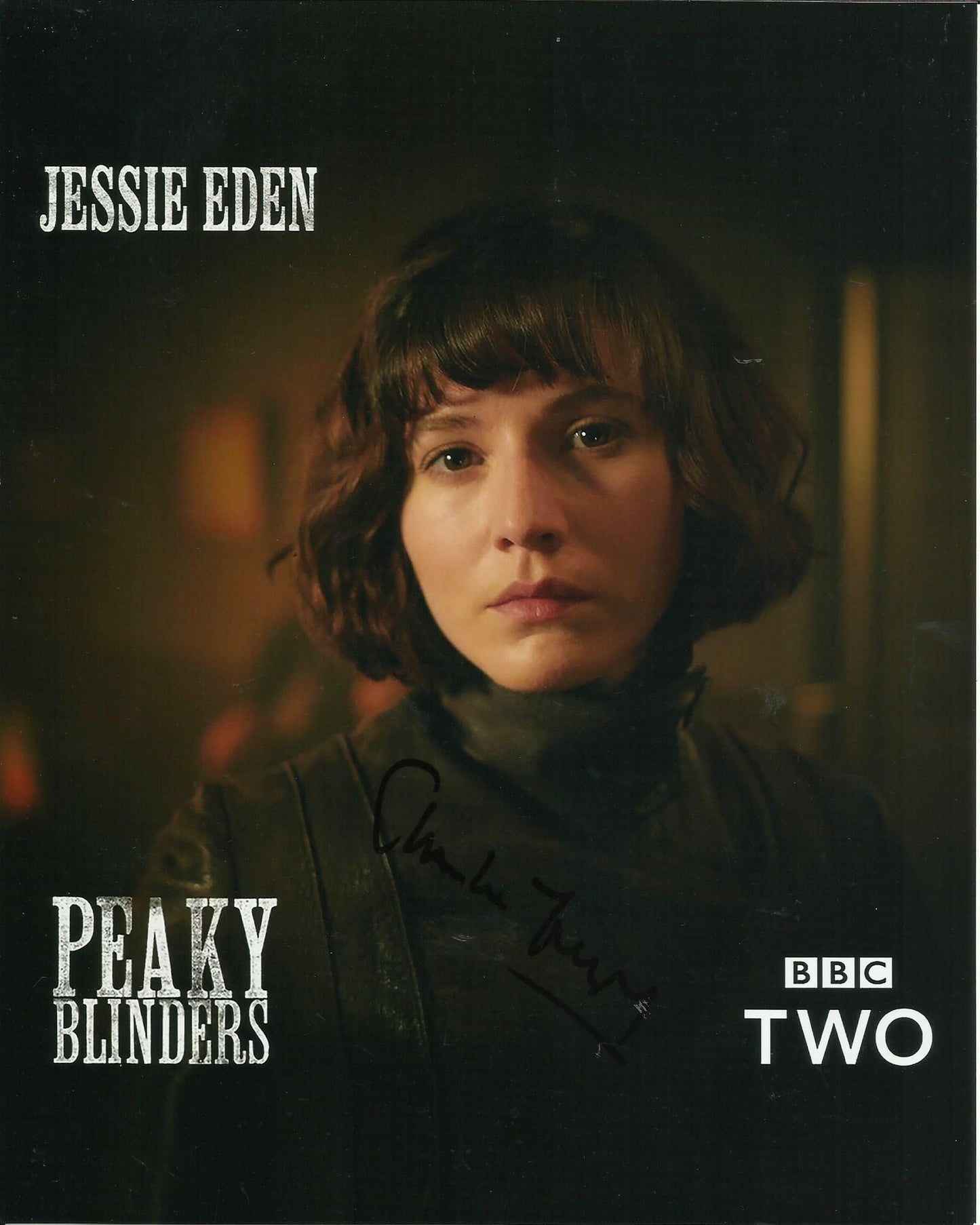 CHARLIE MURPHY SIGNED PEAKY BLINDERS 8X10 PHOTO (2)