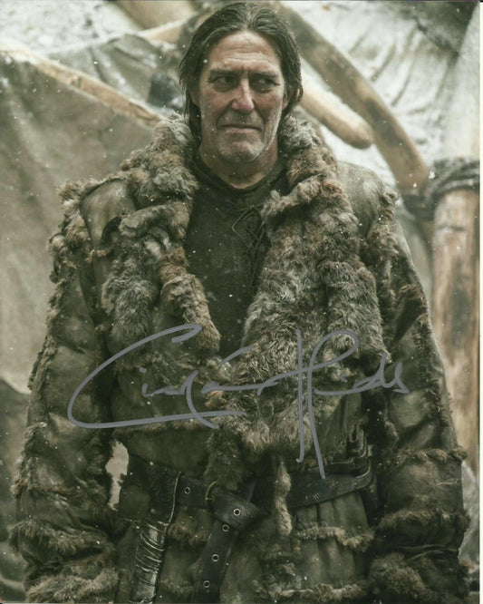 CIARAN HINDS SIGNED GAME OF THRONES 8X10 PHOTO