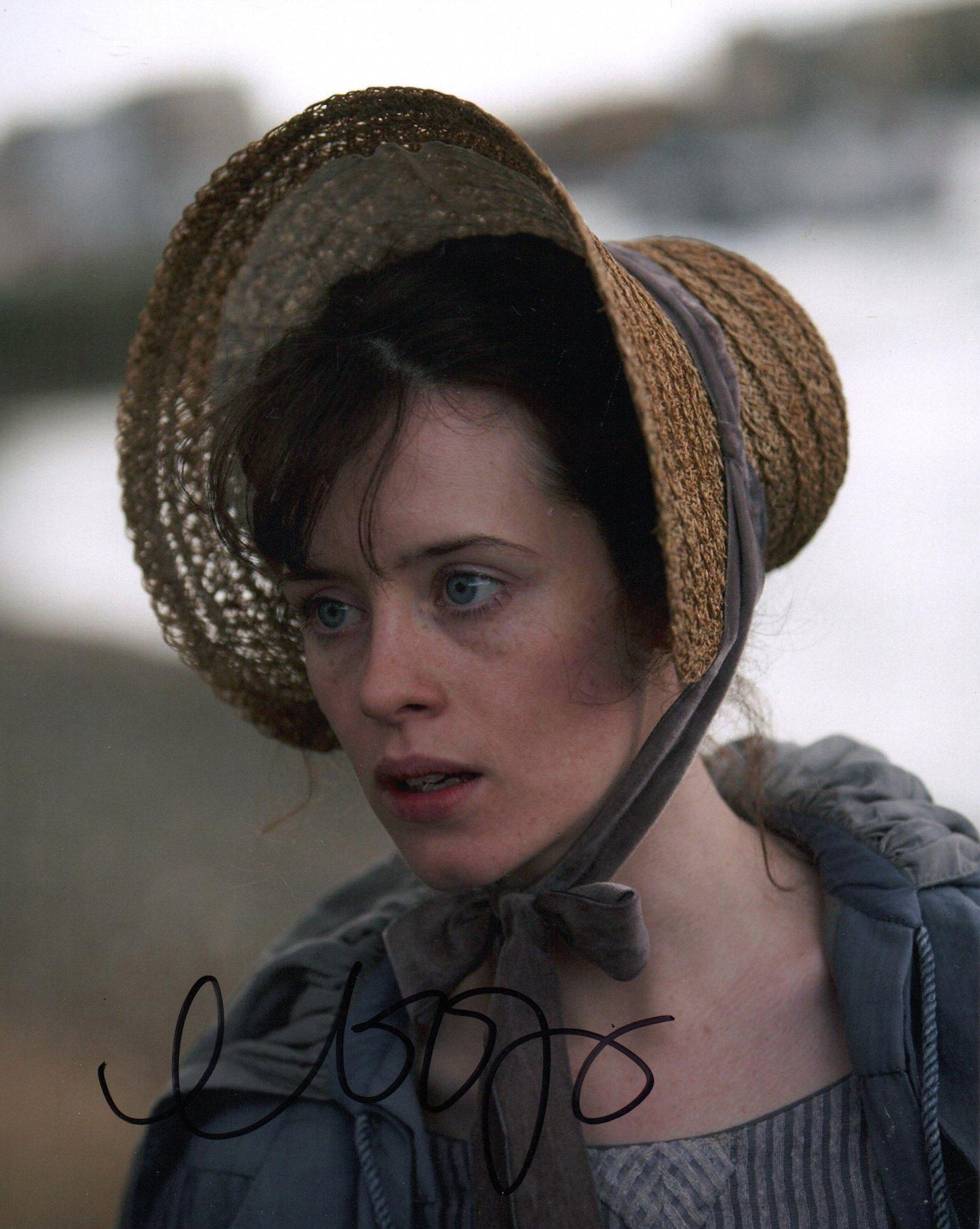 CLAIRE FOY SIGNED LITTLE DORRIT 10X8 PHOTO (4)