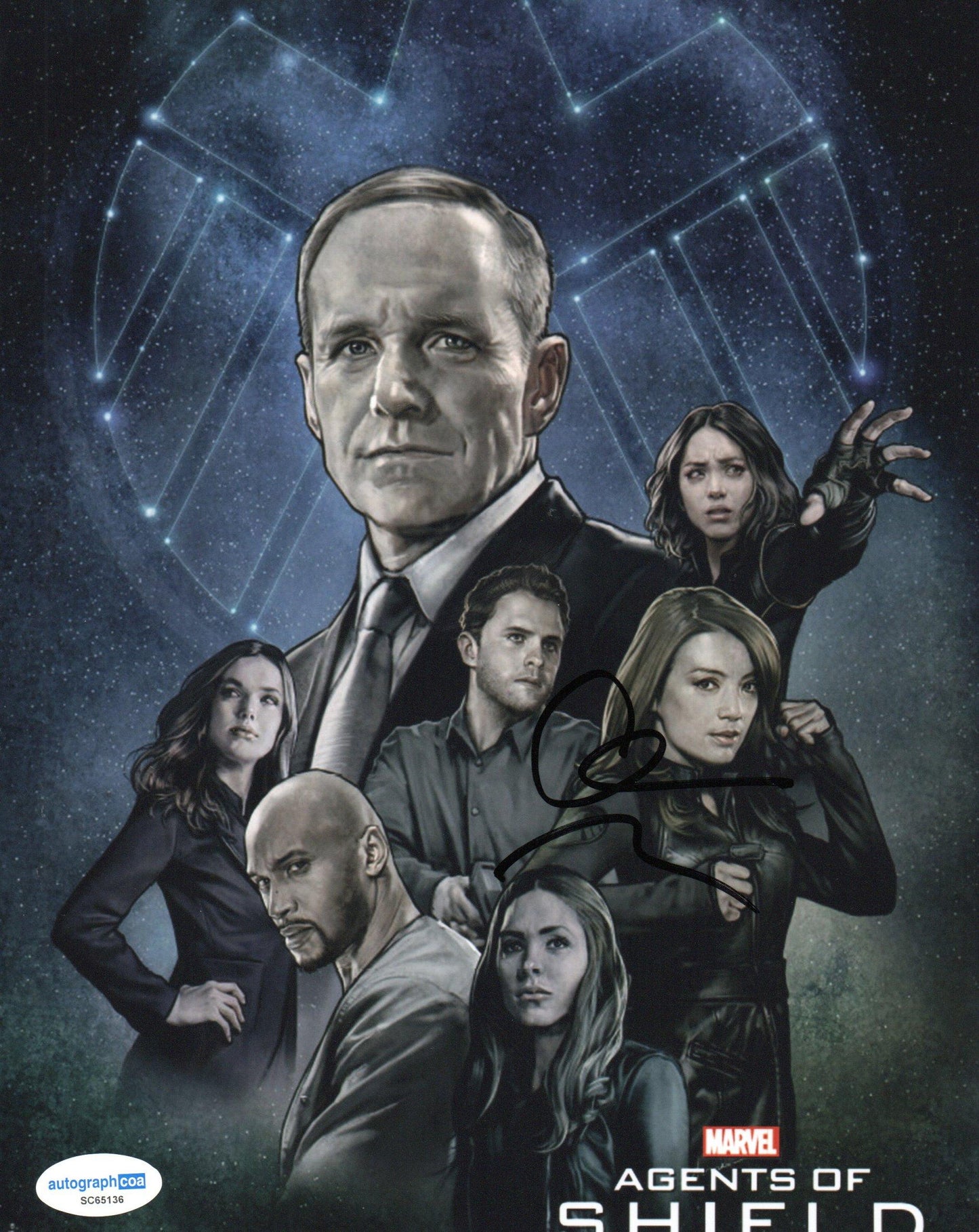 CLARK GREGG SIGNED AGENTS OF SHIELD 8X10 PHOTO (5) ALSO ACOA