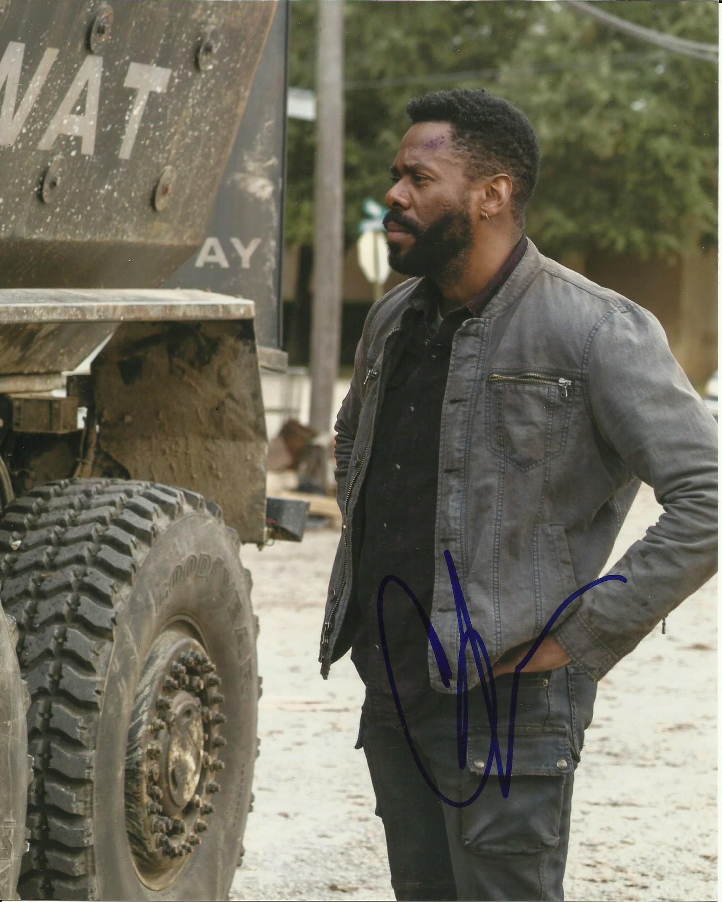 COLMAN DOMINGO SIGNED FEAR THE WALKING DEAD 8X10 PHOTO (4)