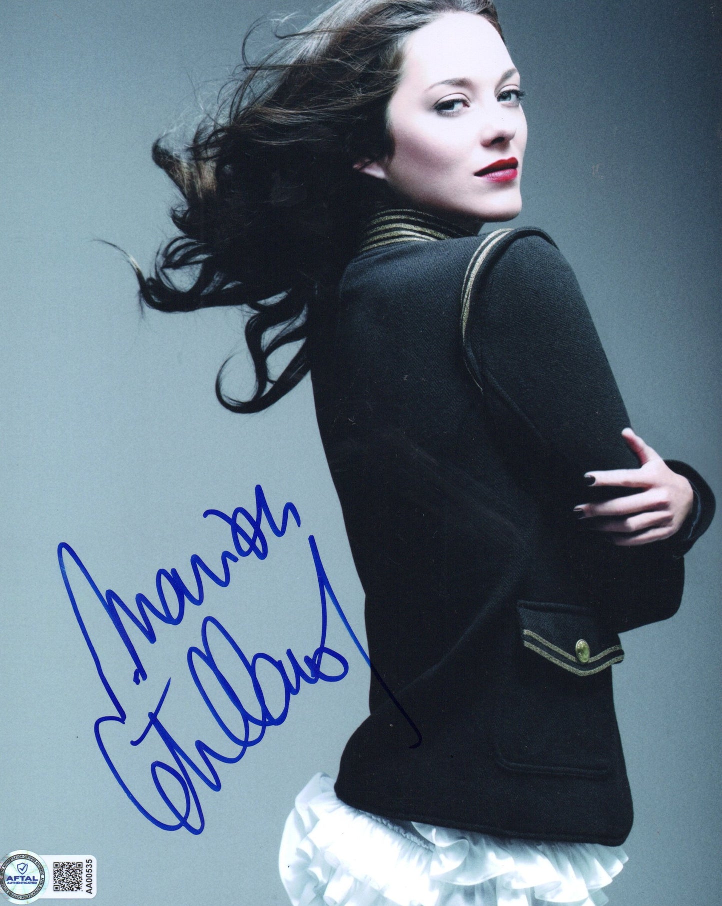 MARION COTILLARD SIGNED SEXY 10X8 PHOTO (8) ALSO AFTAL AUTHENTICATION