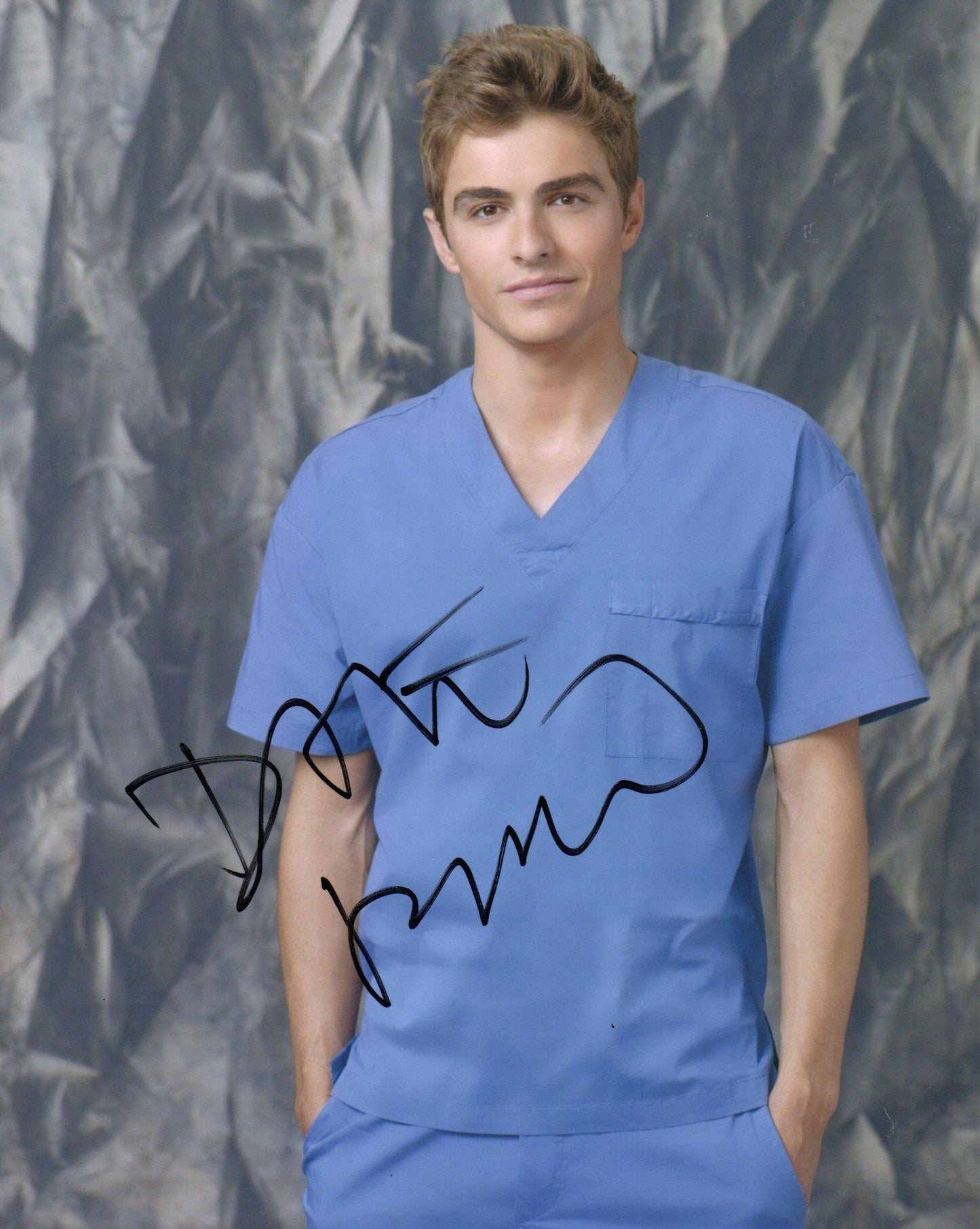DAVE FRANCO SIGNED SCRUBS 8X10 PHOTO (1)