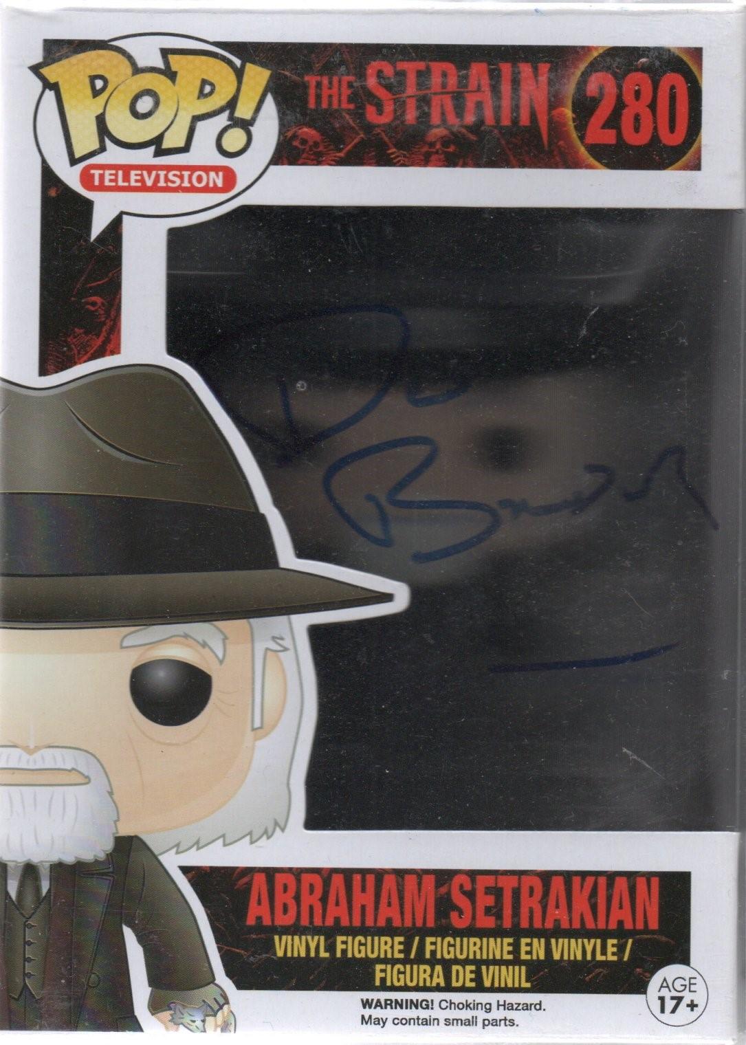 DAVID BRADLEY SIGNED ABRAHAM THE STRAIN FUNKO POP ALSO BECKETT (1)