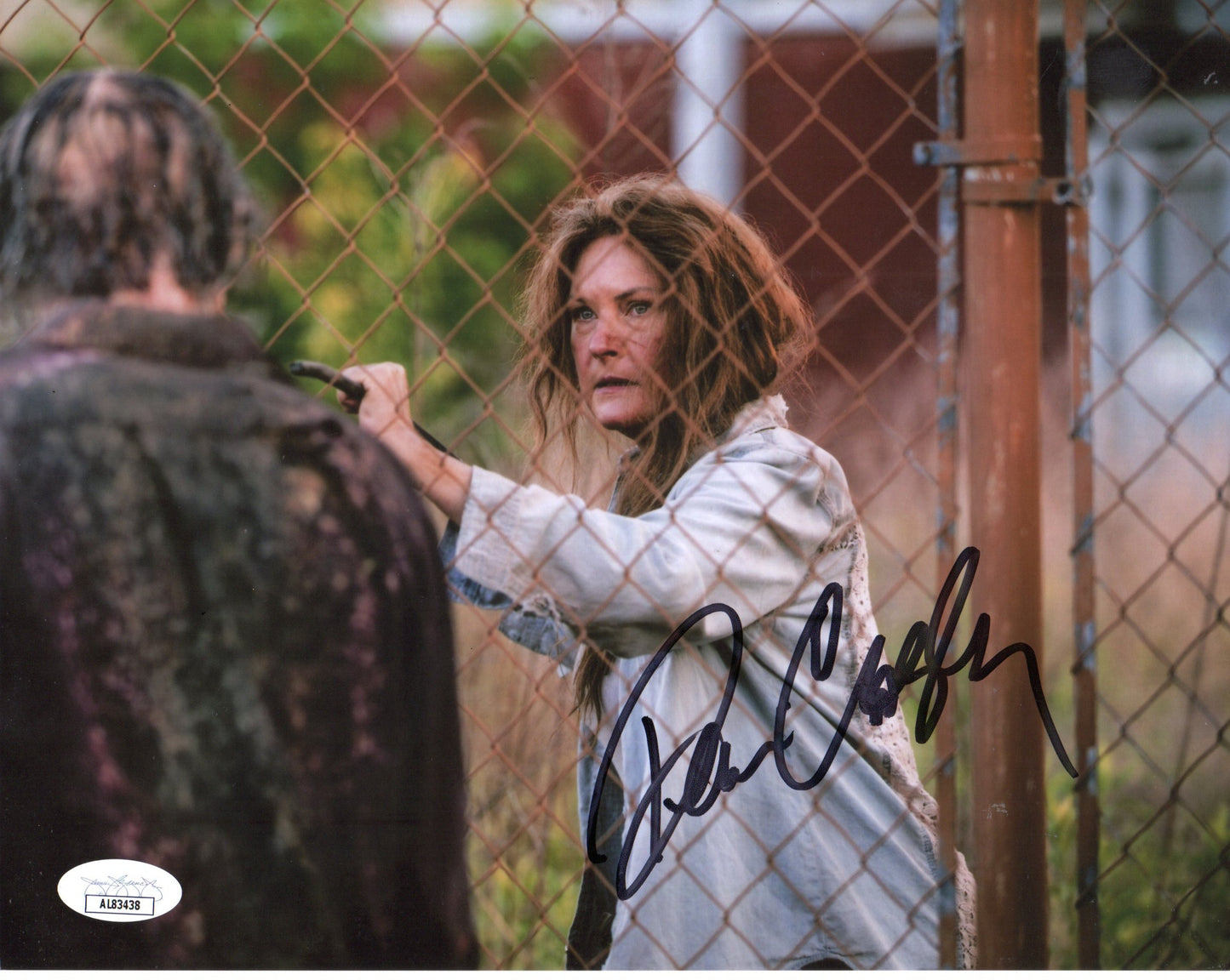 DENISE CROSBY SIGNED THE WALKING DEAD 10X8 PHOTO (1) ALSO JSA