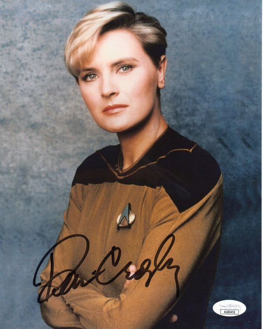 DENISE CROSBY SIGNED STAR TREK 10X8 PHOTO (2) ALSO JSA